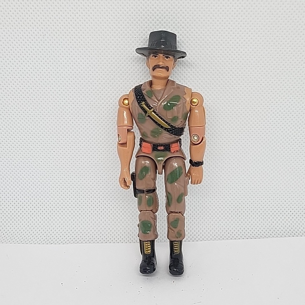 Lanard The Corps Soldier Action Figure Vintage Military Corps Beige Camo Figure